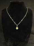 Circular Opal Pendant