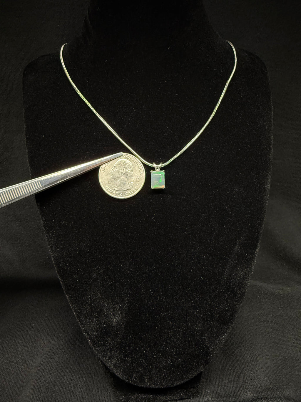 Rectangular Cushion Cut Ethiopian Opal