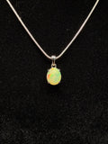 Oval Ethiopian Opal Pendant